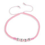 NAME BEAD FASHION BRACELET - STERLING SILVER