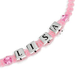 NAME BEAD FASHION BRACELET - STERLING SILVER