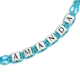 NAME BEAD FASHION BRACELET - STERLING SILVER
