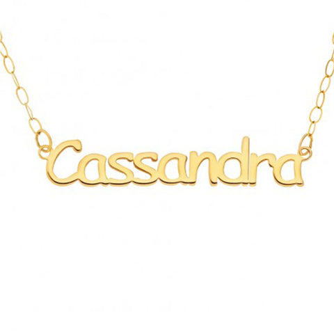 NAME NECKLACE YOUNG SPIRT - GOLD