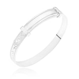 Baby Bangle Bracelet  in Sterling Silver 925.