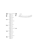 NAME EAR CLIMBER - STERLING SILVER