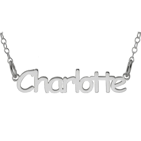 NAME NECKLACE YOUNG SPIRT - STERLING SILVER
