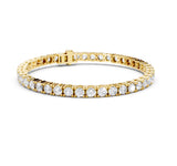 5 Ct Diamond Tennis Bracelet Brilliant Lab Grown 14K Gold Certified by IGI E-F VS2