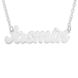 NAME NECKLACE BOLD FONT - STERLING SILVER